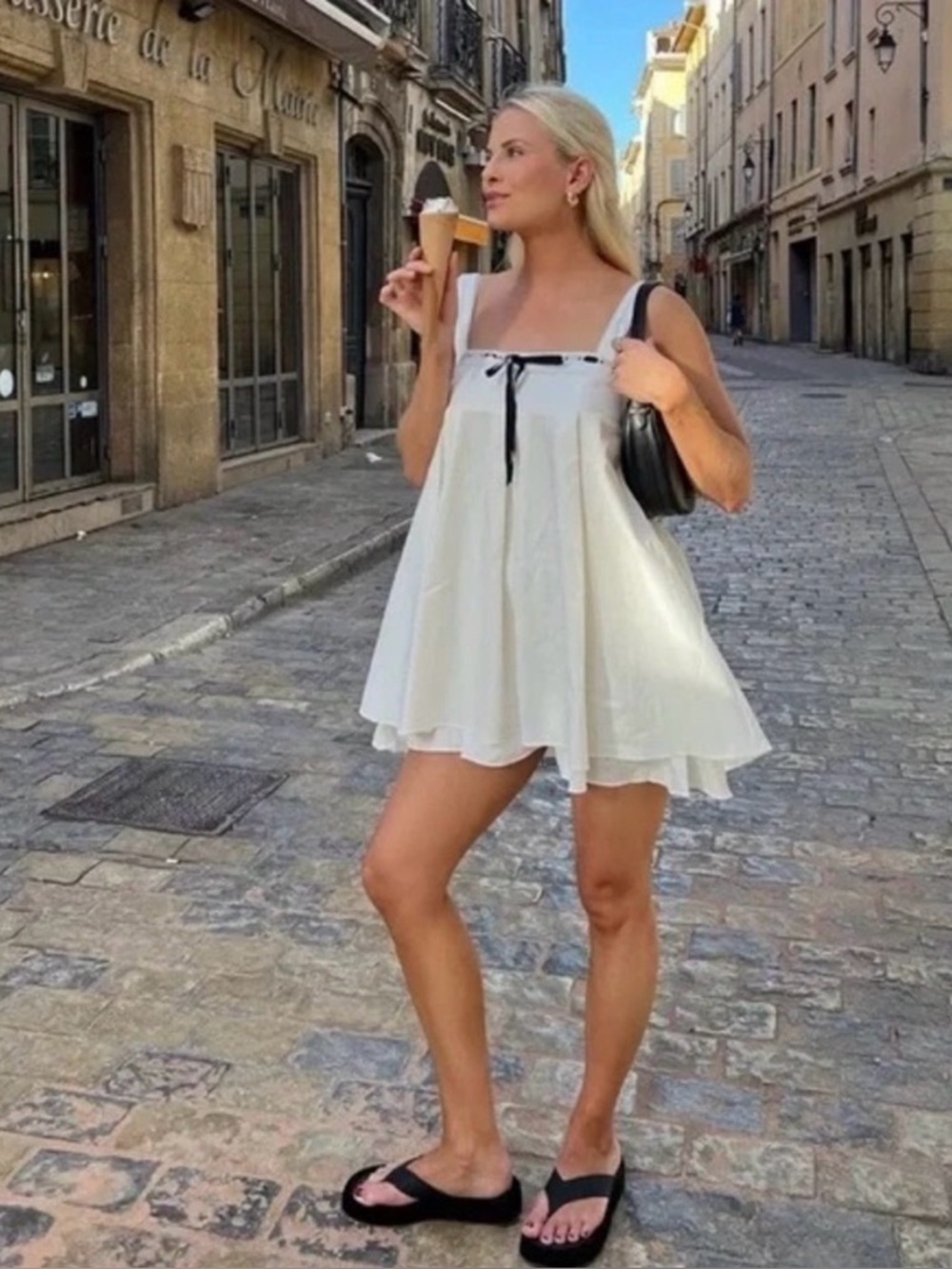 REFORMATION NWT Shai White Mini Dress 4